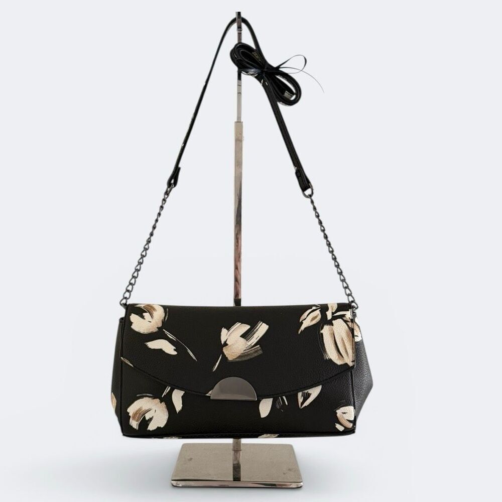 a new day Black Convertible Crossbody Clutch Handbag - Picture 4 of 8